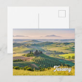 Toscane, Italië Briefkaart (Voorkant / Achterkant)