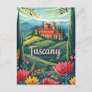 Toscane Italië Briefkaart