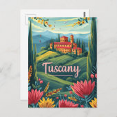 Toscane Italië Briefkaart (Voorkant / Achterkant)