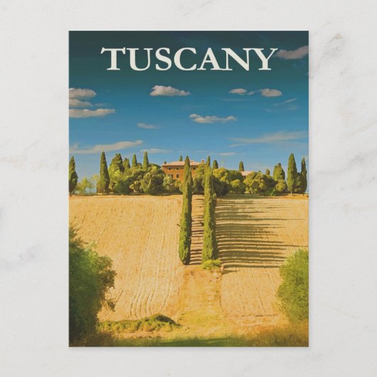  Toscane, Italië Briefkaart reizen (Voorkant)