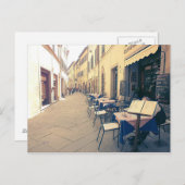 Toscane. Italië. Cortona. Briefkaart (Voorkant / Achterkant)