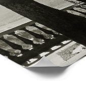 Toscane. Italië. Cortona Poster (Hoek)