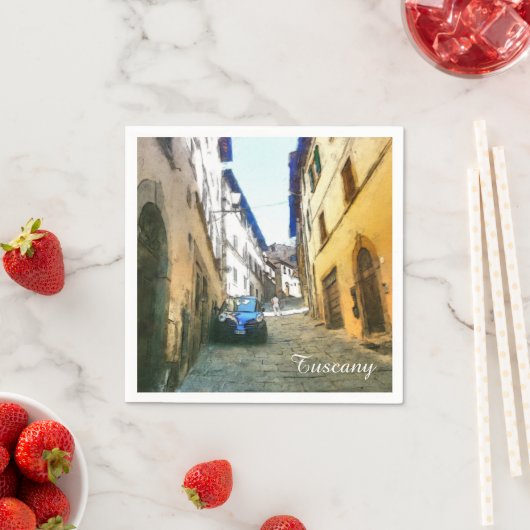 Toscane. Italië. Cortona. Servet (Insitu)