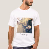 Toscane. Italië. Cortona. T-shirt (Voorkant)