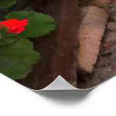 Toscane, Italië - een vreemde straat Poster (Hoek)