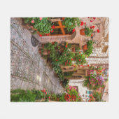 Toscane Italië Fleece Deken (Voorkant (Horizontaal))