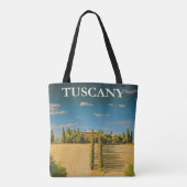 Toscane, Italië Illustratie Tote Bag (Achterkant)
