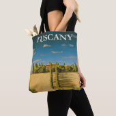 Toscane, Italië Illustratie Tote Bag (Dichtbij)