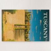 Toscane Italië —  Italiaans reisbureau Legpuzzel (Horizontaal)
