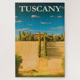 Toscane Italië —  Italiaans reisbureau Legpuzzel
