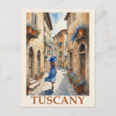  Toscane Italië Italiaans Reizen Briefkaart (Voorkant)