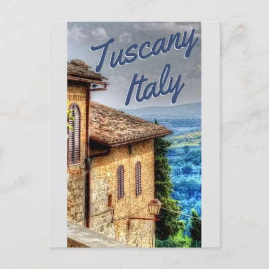 Toscane Italië Italiaans Toscane Villa Reis Briefkaart (Voorkant)