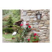 Toscane. Italië. Italiaanse boerderij. Foto Afdruk (Voorkant)