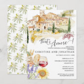 Toscane Italië | Italiaanse levensmiddelen | repet Kaart (Voorkant / Achterkant)