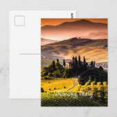 Toscane, Italië - landschapsfoto Briefkaart (Voorkant / Achterkant)