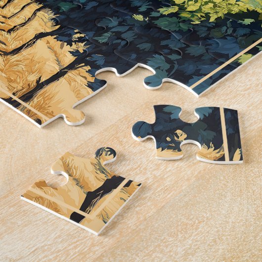 Toscane Italië Legpuzzel (Zijkant)