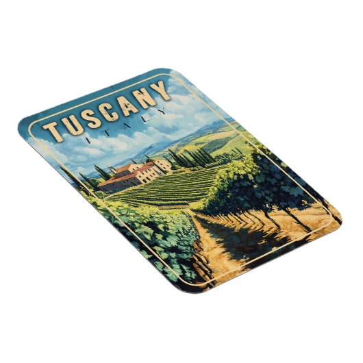  Toscane Italië Magneet (Rechterzijde)