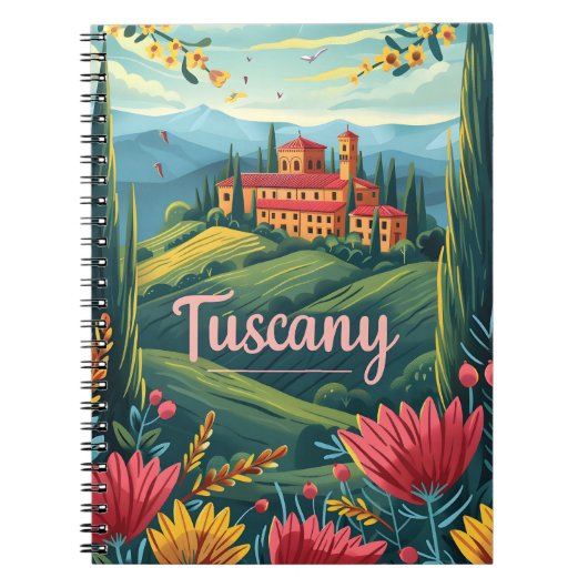 Toscane Italië Notitieboek (Voorkant)