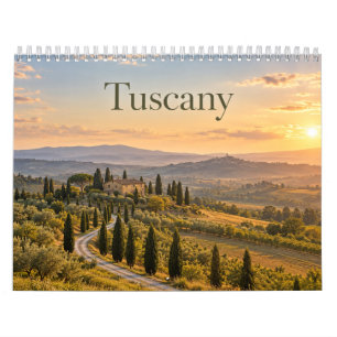 Toscane Italië Platteland & Schitterende Landschap Kalender