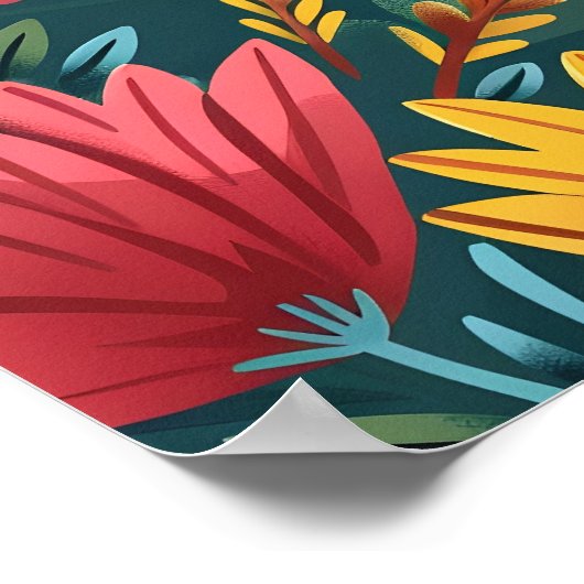 Toscane Italië Poster (Hoek)