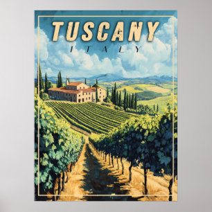  Toscane Italië Poster
