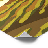 Toscane Italië Poster (Hoek)