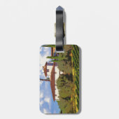 Toscane Italië Poster Bagagelabel (Achterkant verticaal)