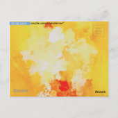 Toscane Italië Poster Briefkaart (Achterkant)