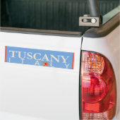 Toscane Italië Poster Bumpersticker (Op Truck)