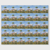 Toscane Italië Poster Cadeaupapier (Vlak)