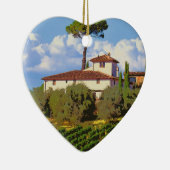 Toscane Italië Poster Keramisch Ornament (Rechts)