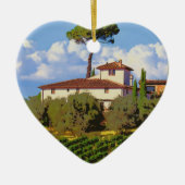 Toscane Italië Poster Keramisch Ornament (Voorkant)