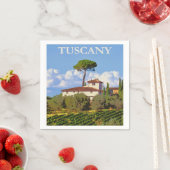 Toscane Italië Poster Papier servet (Insitu)