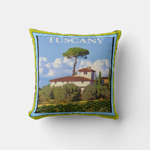 Toscane Italië Poster Sierkussen