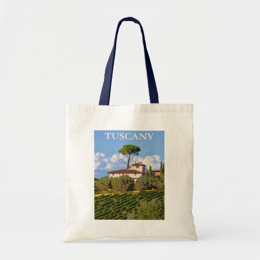 Toscane Italië Poster Tote Bag (Voorkant)
