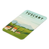 Toscane Italië Reis Kunst Magneet (Linkerzijde)