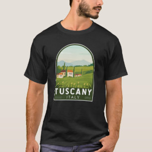 Toscane Italië Reis  Kunst T-shirt