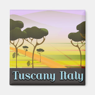 Toscane Italië reis landschap. Magneet