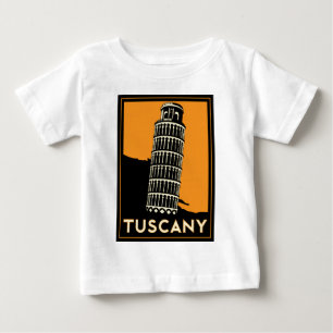 Toscane Italië retro art deco reisposter