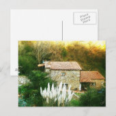 Toscane, Italië. Rustisch huis. Briefkaart (Voorkant / Achterkant)