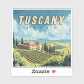  Toscane Italië Sticker (Vel)