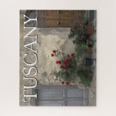 Toscane, Italië | Toscaanse deur Legpuzzel (Verticaal)