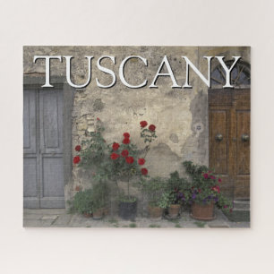 Toscane, Italië Toscaanse deur Legpuzzel