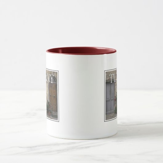 Toscane, Italië | Toscaanse Deuropening Mok (Midden)