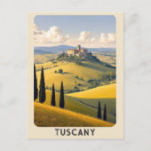  Toscane Italië Villa Countryside Travel Briefkaart (Voorkant)
