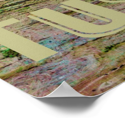 Toscane, Italië Vintage Travel Poster (Hoek)