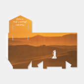 Toscane Italië Wedding Favor Dank u Bedankdoosjes (Uitgevouwen)