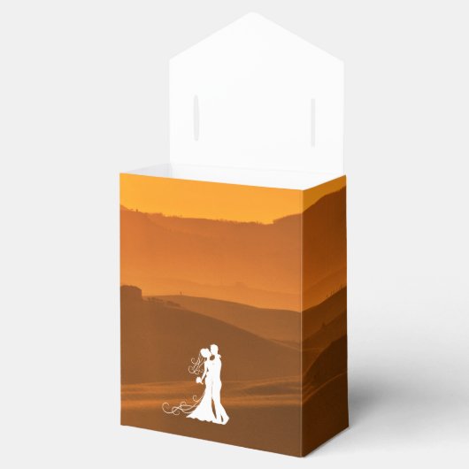 Toscane Italië Wedding Favor Dank u Bedankdoosjes (Geopend)