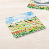 Toscane Kartonnen Onderzetters (Schuin)