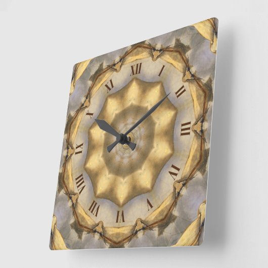 Toscane kleurendro ~ vierkante klok (Hoek)